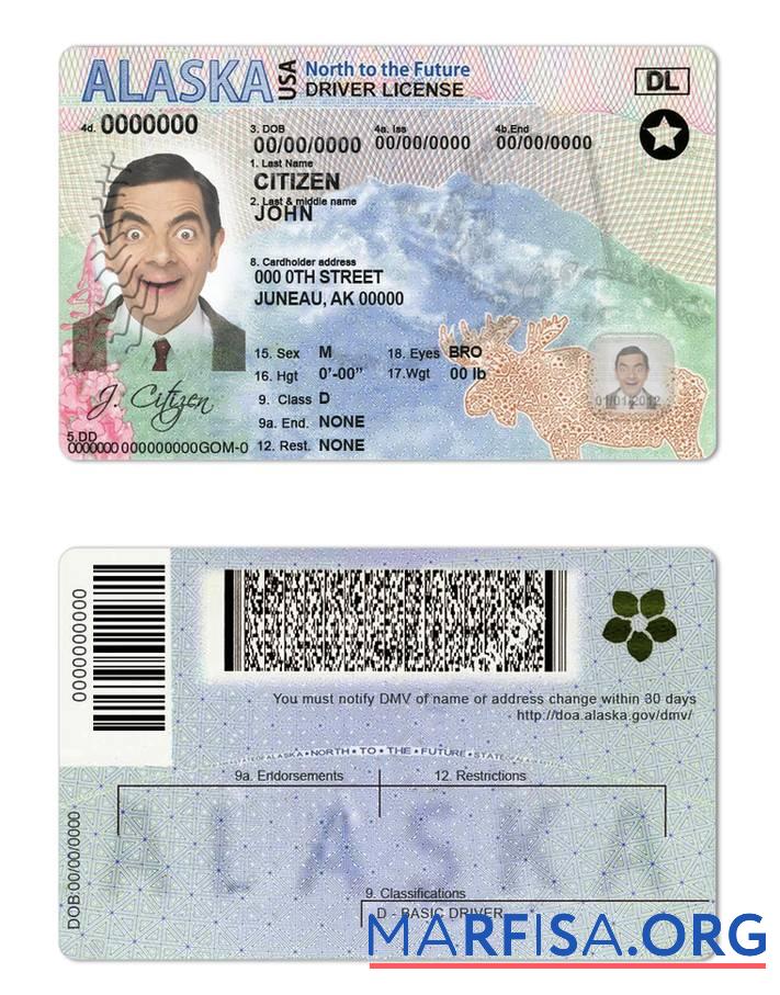 Downloadable USA Alaska DL example